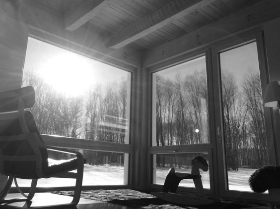 Living room at Hayfield House © Anne Decker